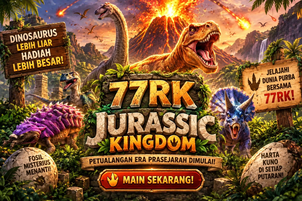 77RK Jurassic Kingdom dinosaurus